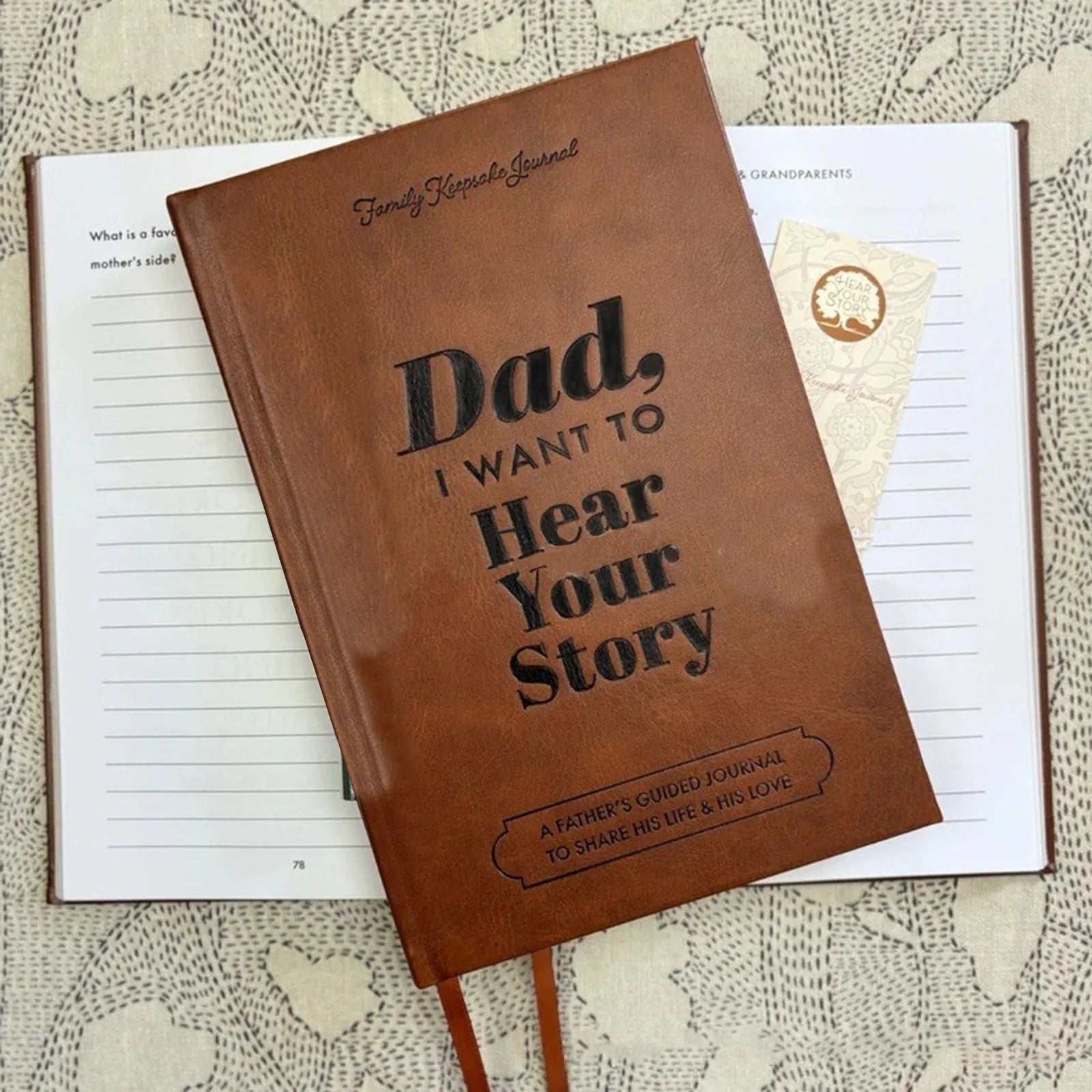 Dad, I Want to Hear Your Story – Guided Memory Journal