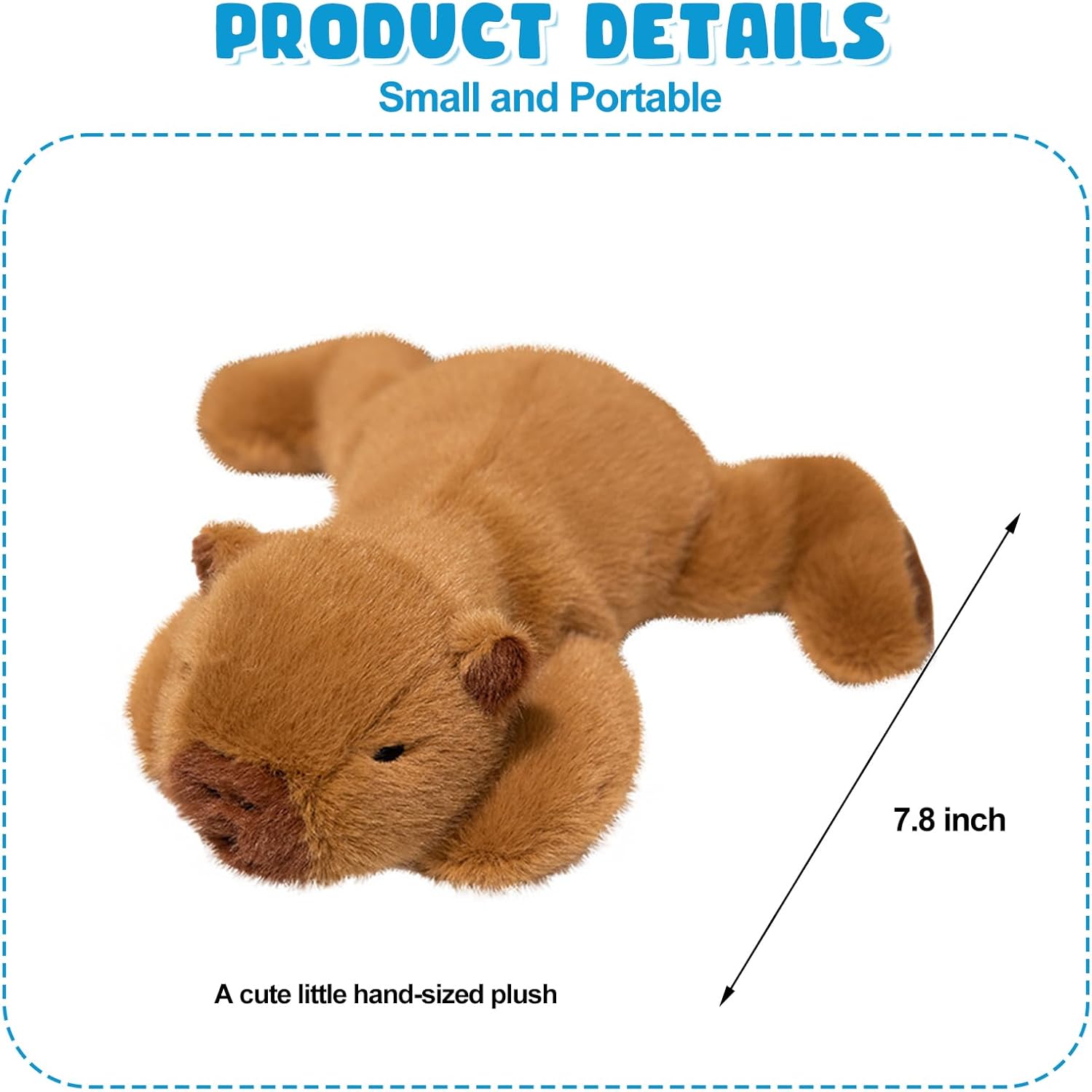 Mini CapyBuddy™ Pocket Capybara Plush