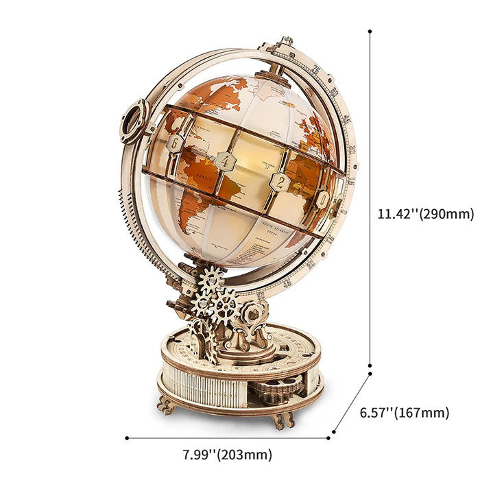Globe Lamp 3D Wooden Puzzle Games™