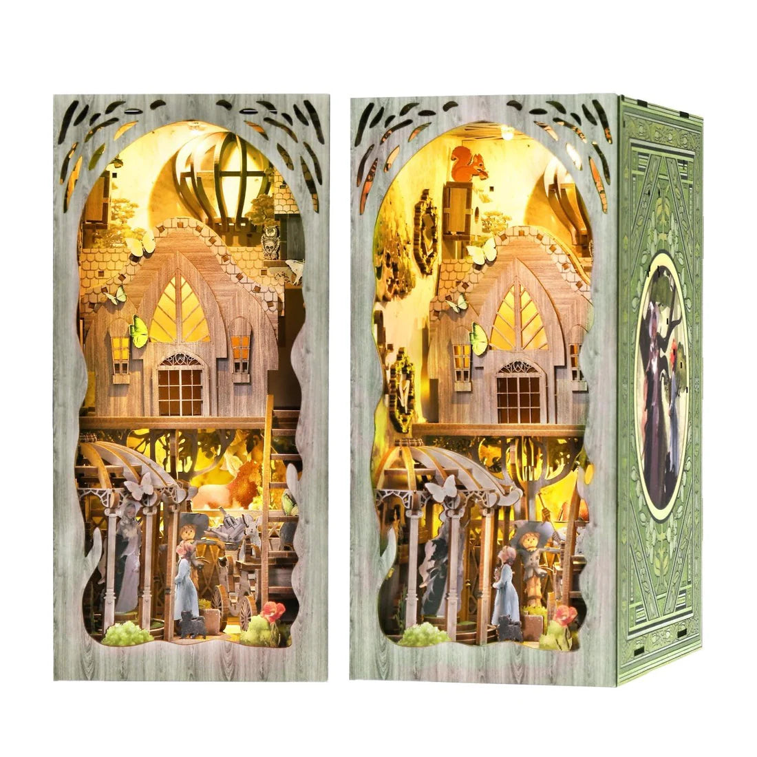 Classic Wooden Puzzle Bookend™