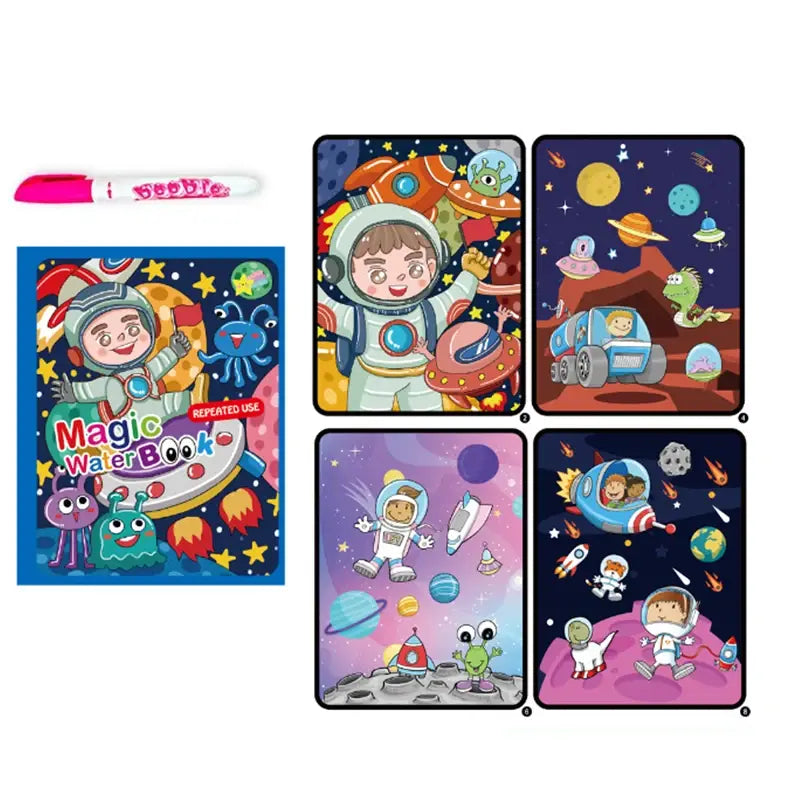 Magic Water Coloring Book™