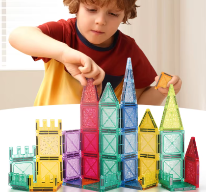 Kids Magnetic Building Blocks™ — Labubu Doll UK