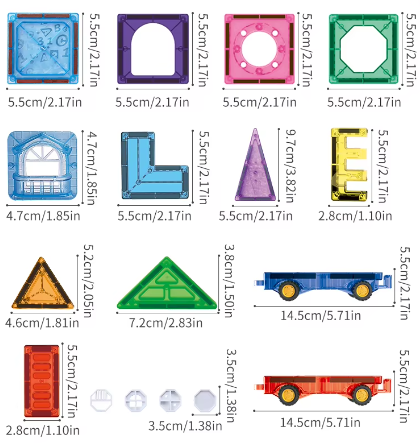 Kids Magnetic Building Blocks™