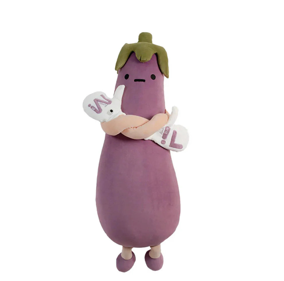 Eggplant Soothing Plush™ — Labubu Doll UK