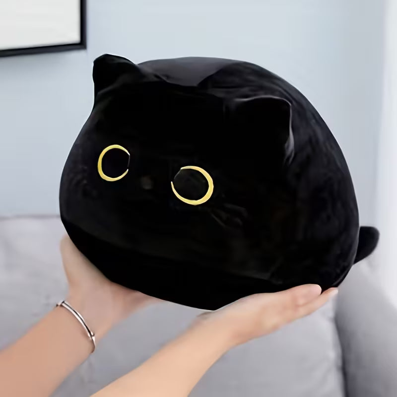 Black Cat Cute Plush Pillow™ — Labubu Doll UK