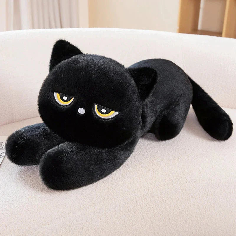 Giant Black Grey Cat Plushies™ — Labubu Doll UK